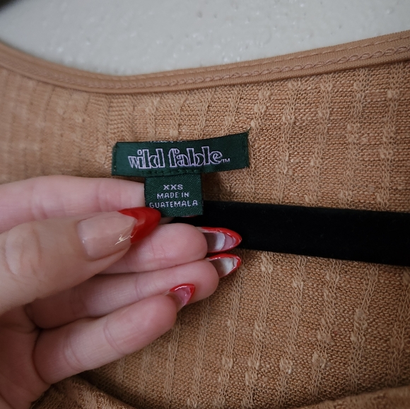 Long sleeve Ribbed Top - Picture 3 of 4